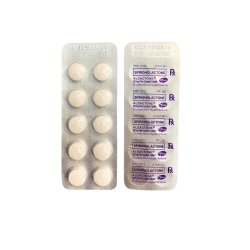 Buy Aldactone Spironolactone 50mg Film Coated Tablet 1s Online With